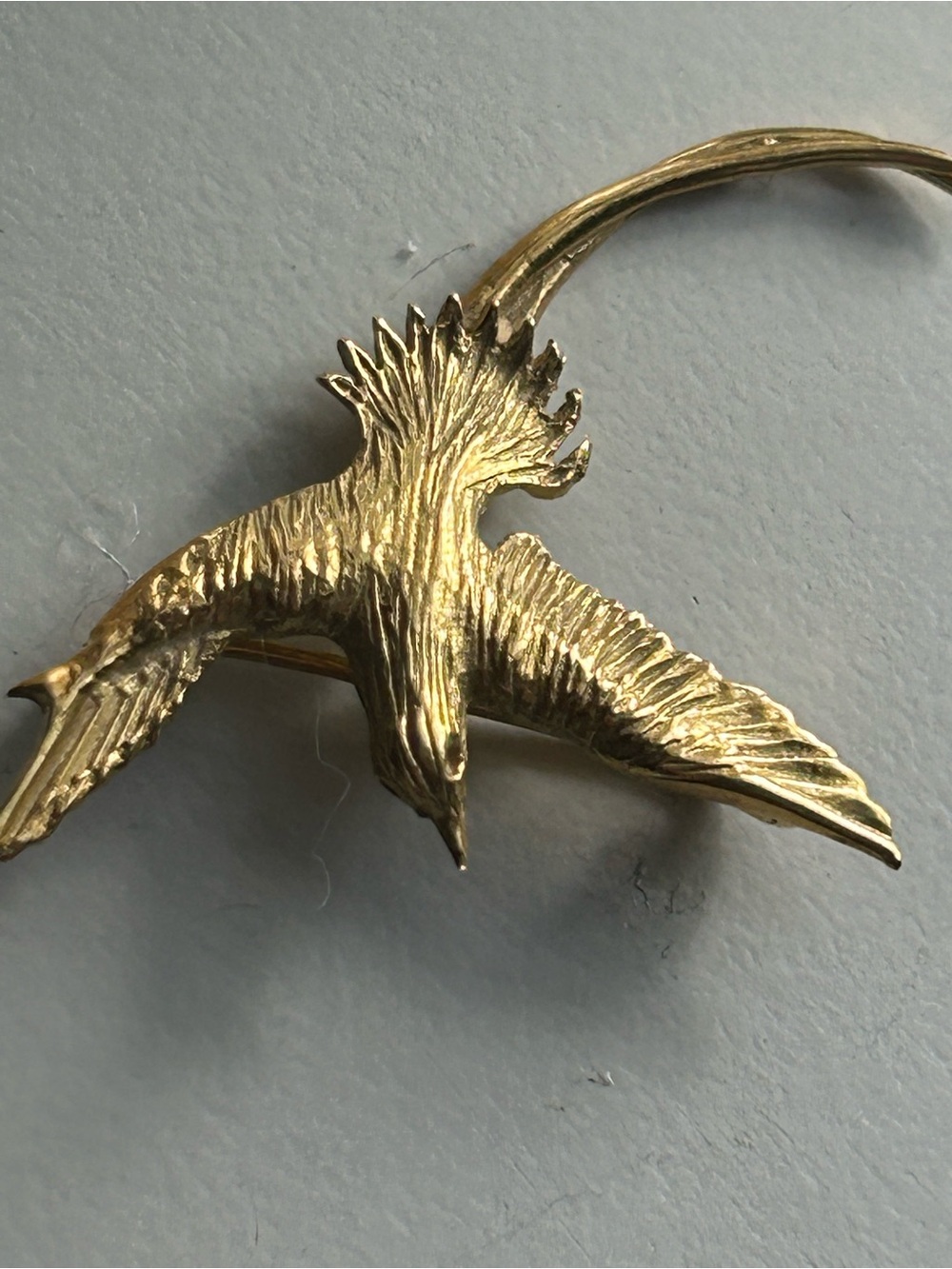 Bermuda Long Tail Vintage from 1960s. 14k Gold